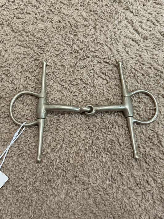 Used Nickel Full Cheek Snaffle Bit – 5” Mouth