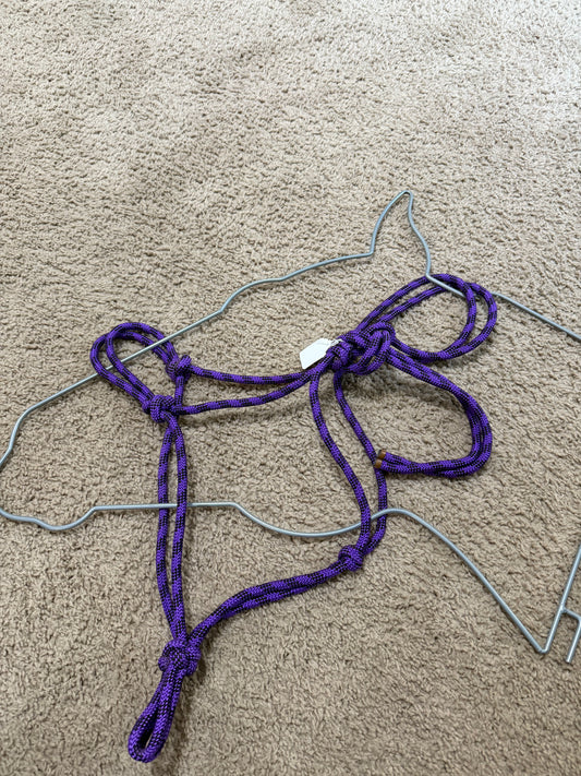 Used Rope Halter – Average Horse (2-Knot)