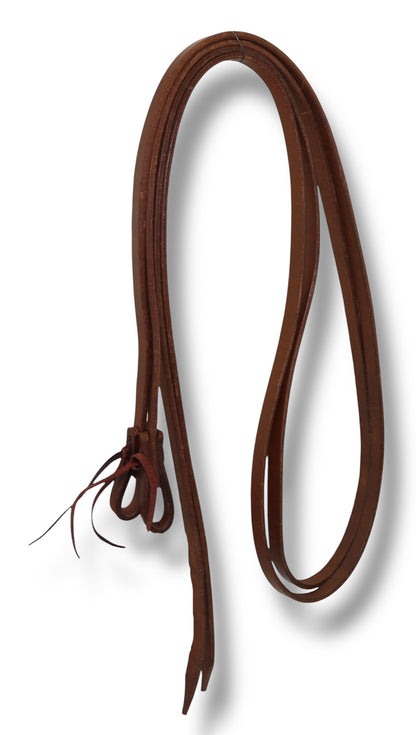 Chestnut Western Split Reins – 5/8" x 7.5’