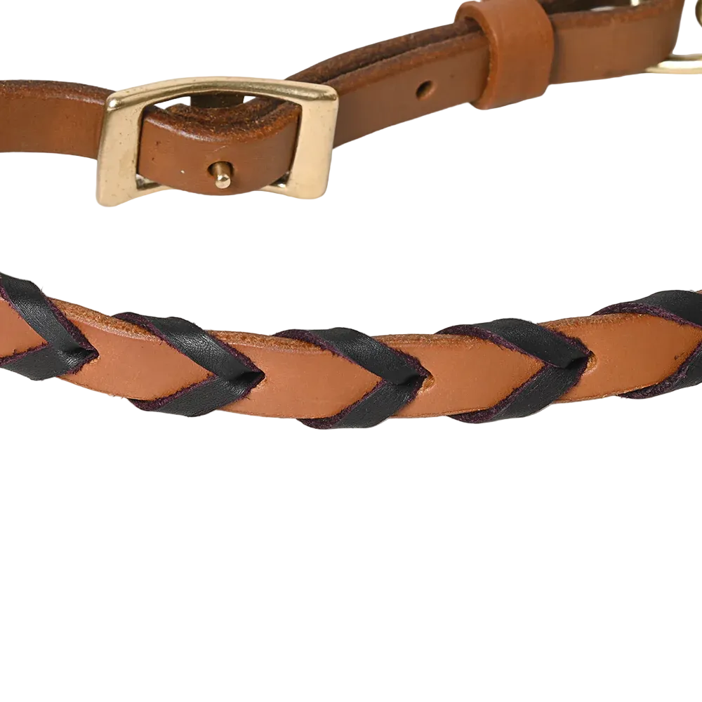 8’ Leather Laced Roping Reins