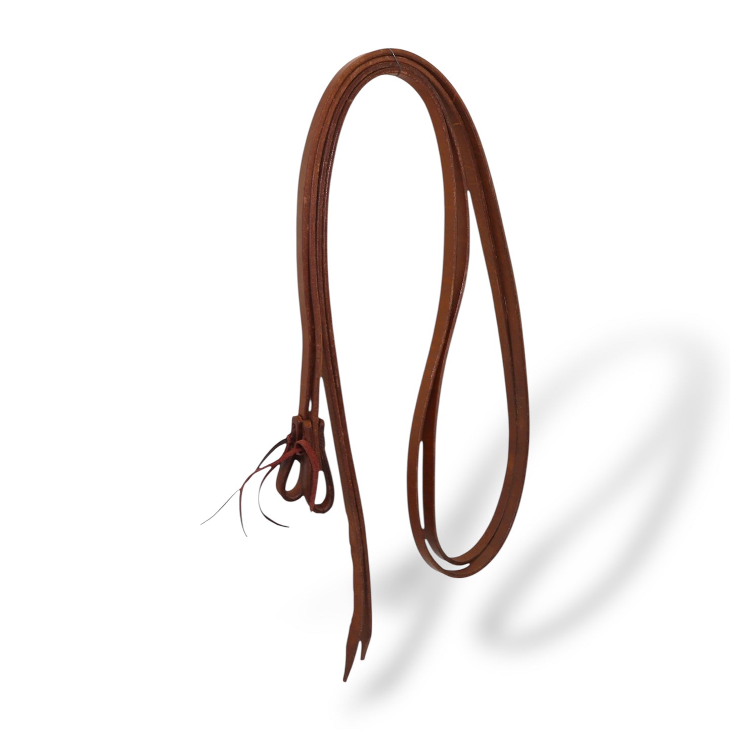 Chestnut Western Split Reins – 5/8" x 7.5’