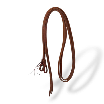 Chestnut Western Split Reins – 5/8" x 7.5’