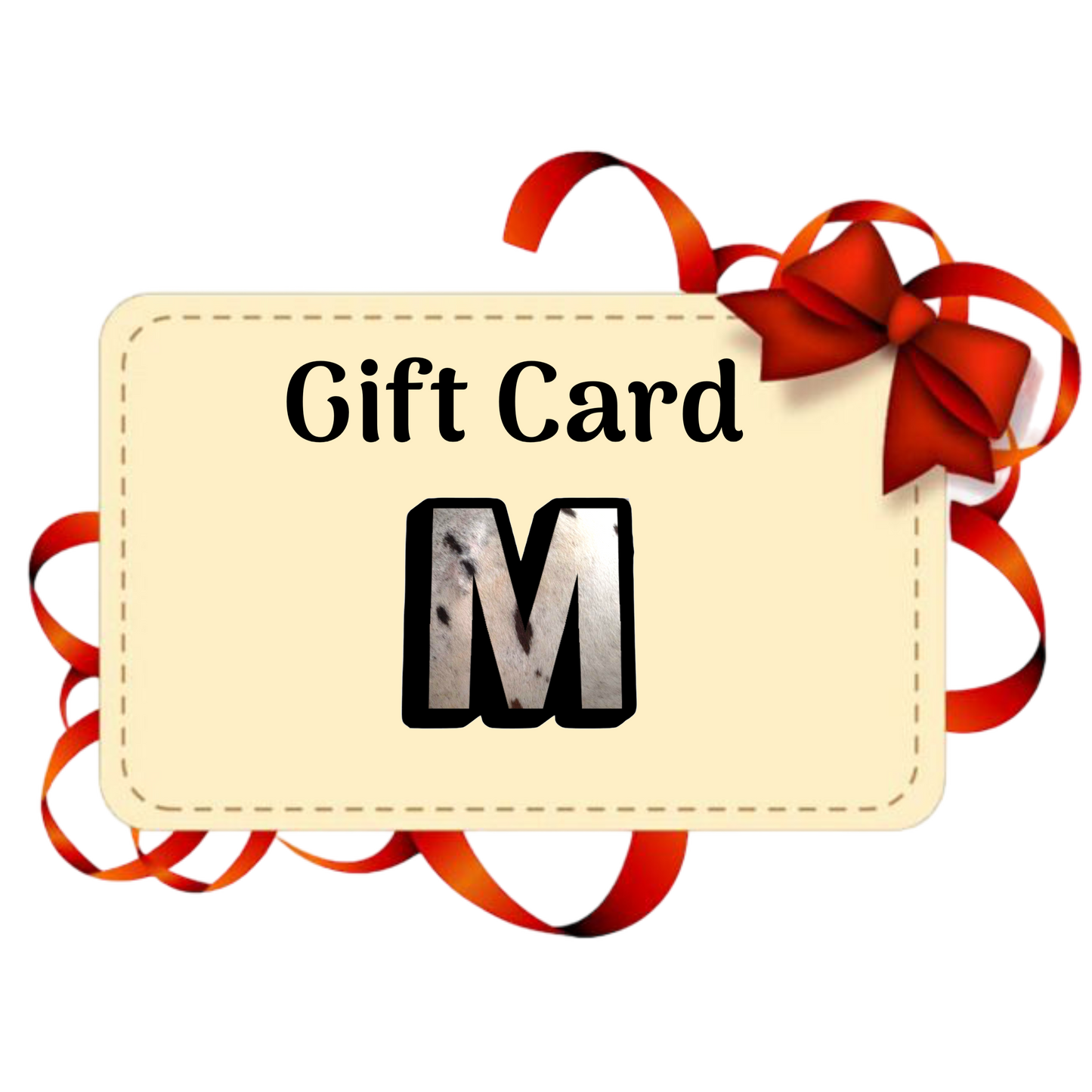 Spotted M Tack Gift Card