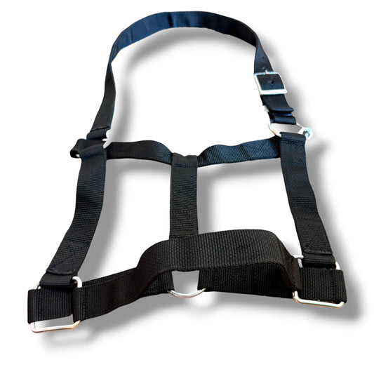 Used Wide Nylon Halter – Black | X-Full / Draft Size
