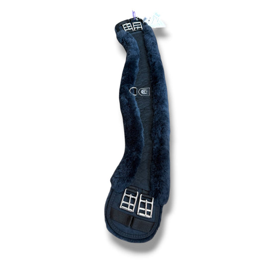 Christ Lambskin Crescent Girth – Black 32” | New With Tags