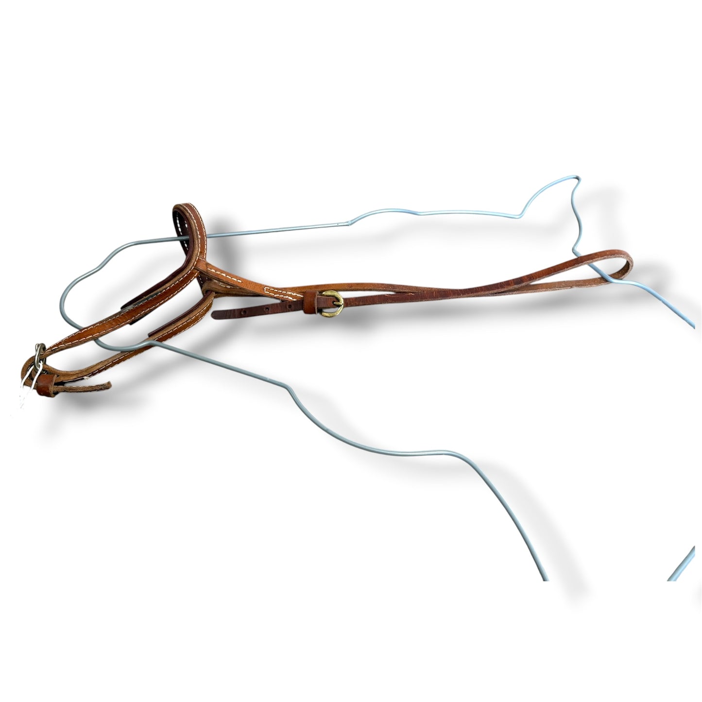 Used Western Harness Leather Cavesson