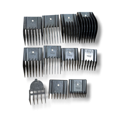 Oster Clipper Guide Comb Set – 11 Piece with Storage Bag