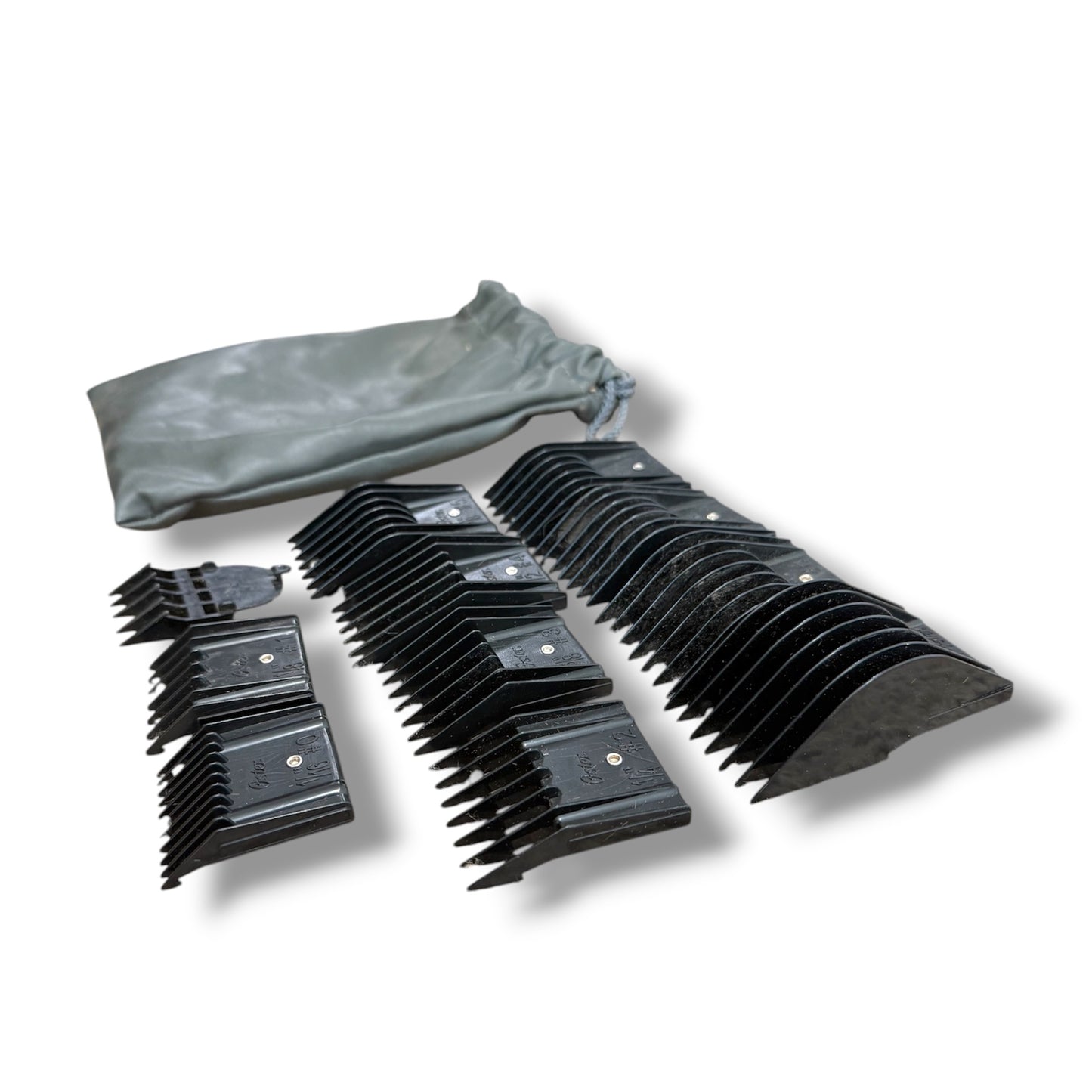 Oster Clipper Guide Comb Set – 11 Piece with Storage Bag