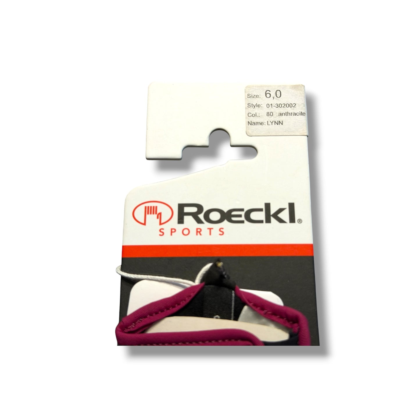Roeckl “Lynn” Performance Riding Gloves – Anthracite (Size 6.0)