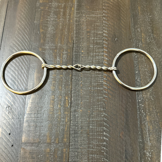 Twisted O-Ring Snaffle