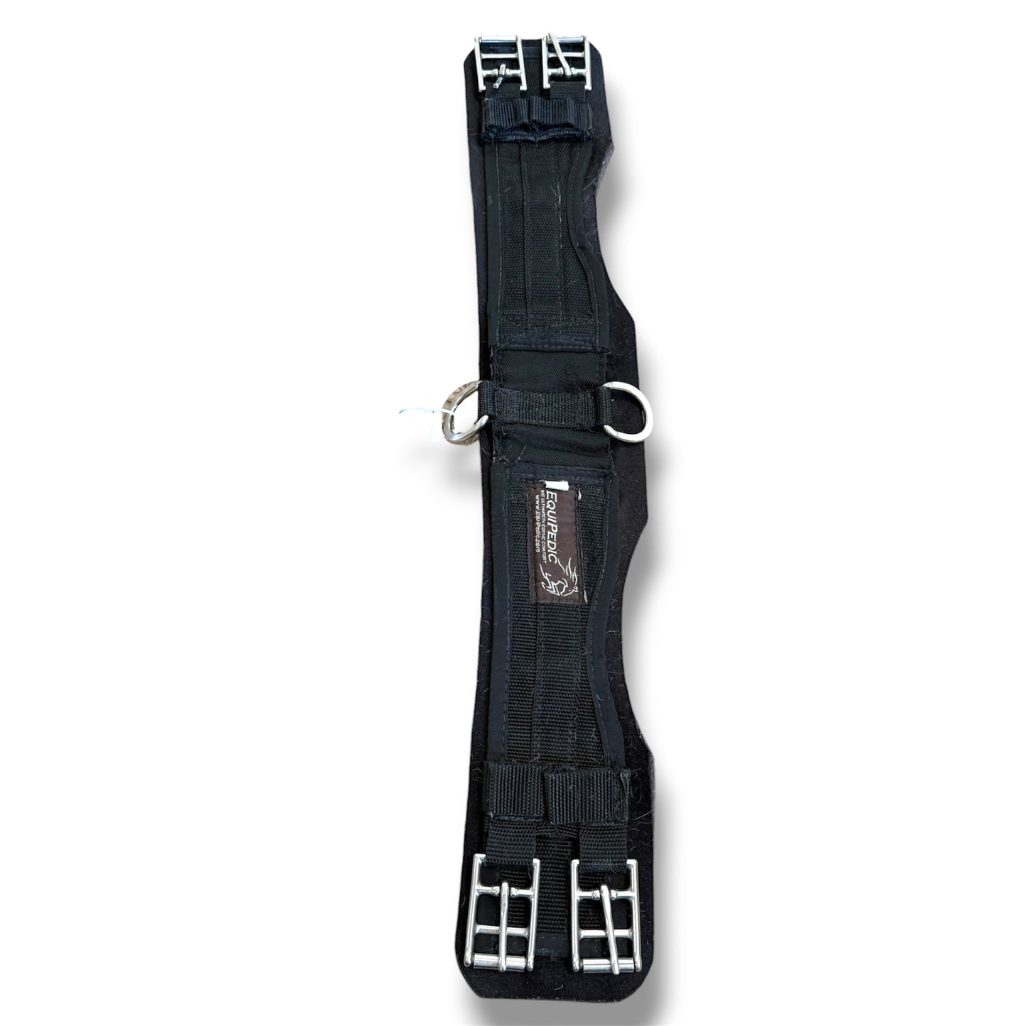 Used EquiPedic Neoprene Girth Black Size 24
