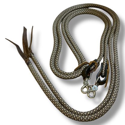 Thin Rope Split Reins 7’