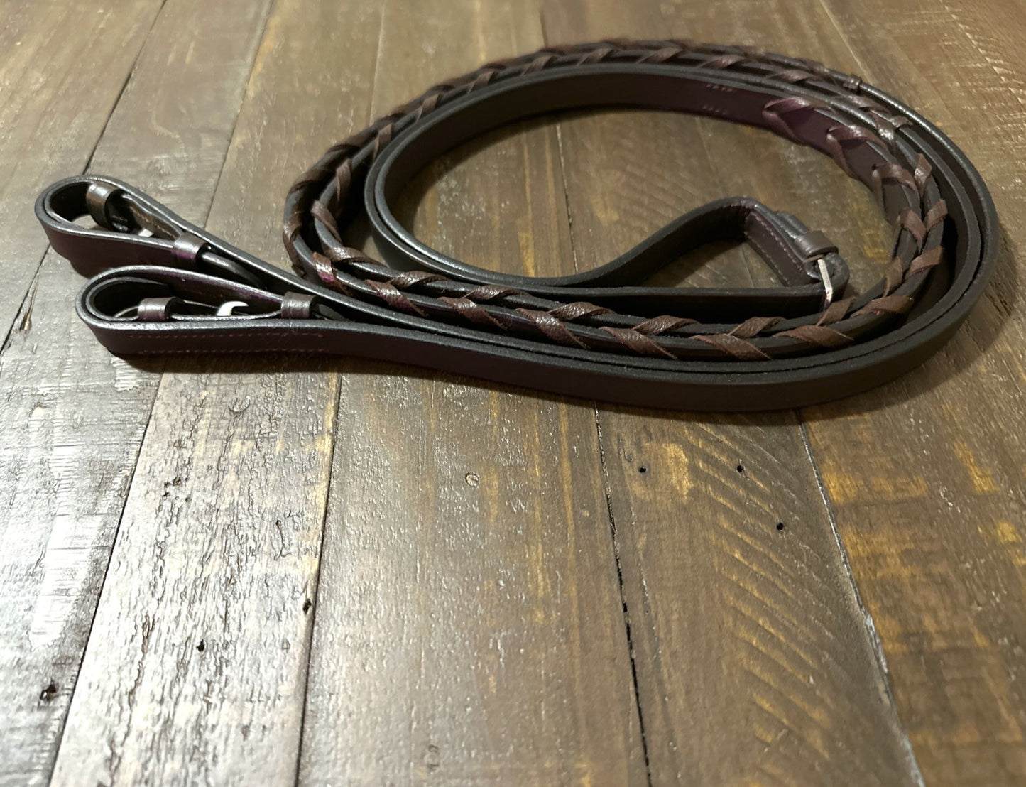 Extra Long Laced Reins