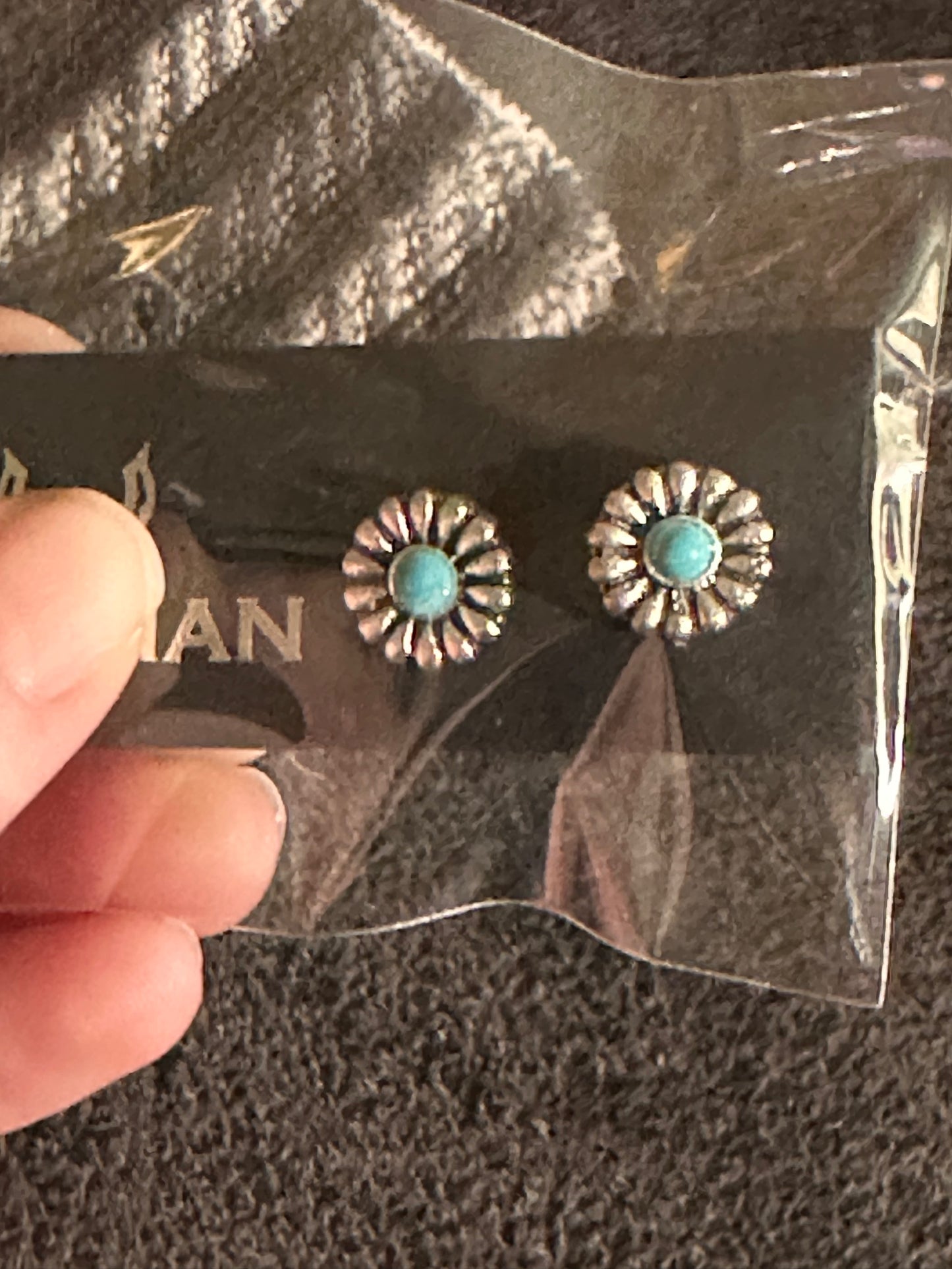 Faux Stud Earrings