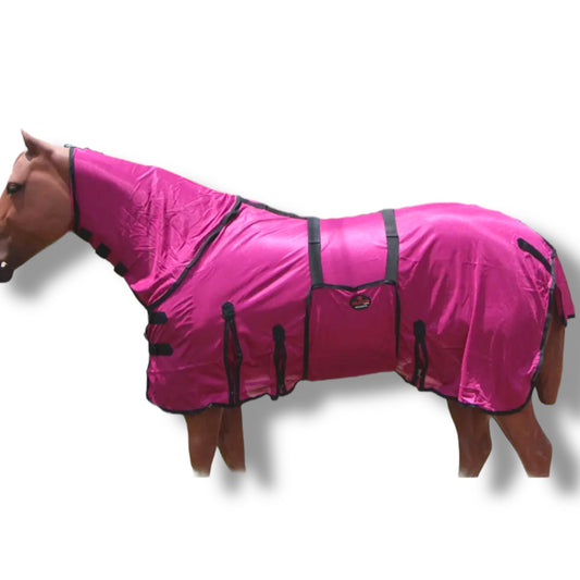 Fly Sheet with UV Protection - Hot Pink & Black