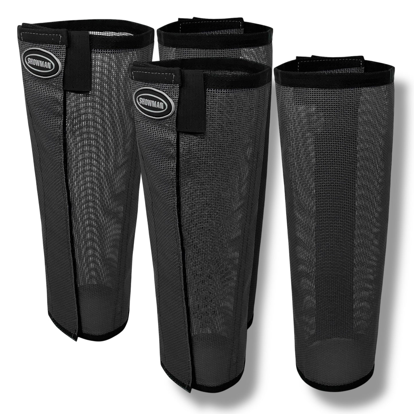 Stand Up Fly Boots Set of 4 Black