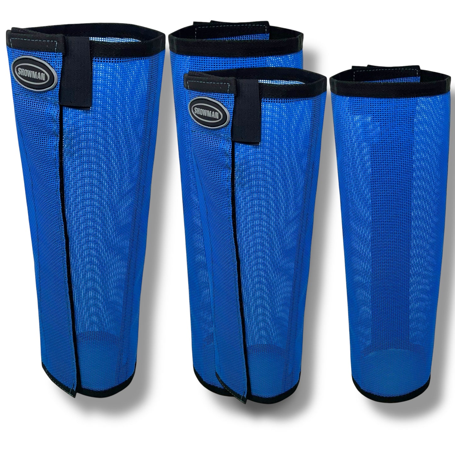 Stand Up Fly Boots Set of 4 BLUE