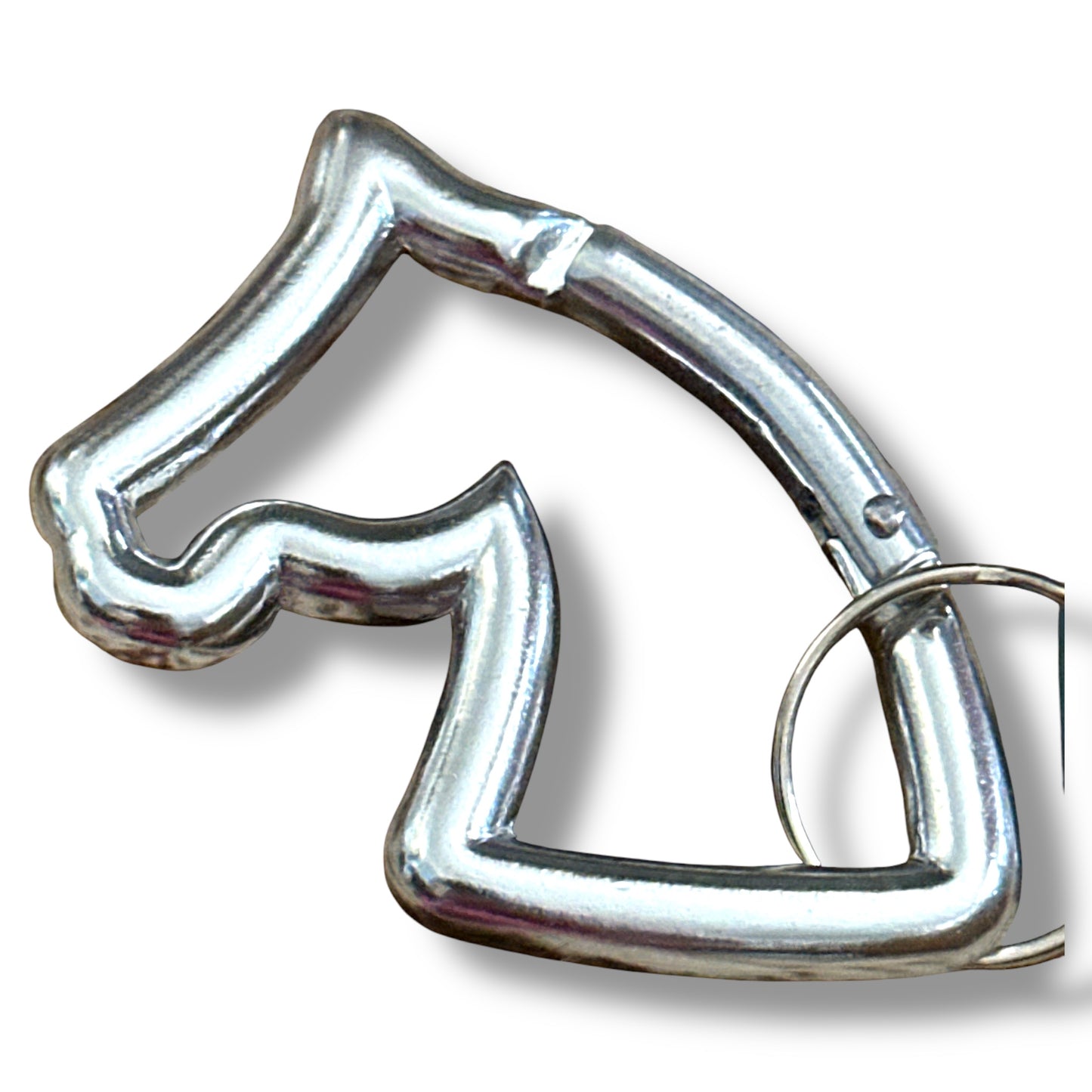 Horsehead Carabiner Keychain