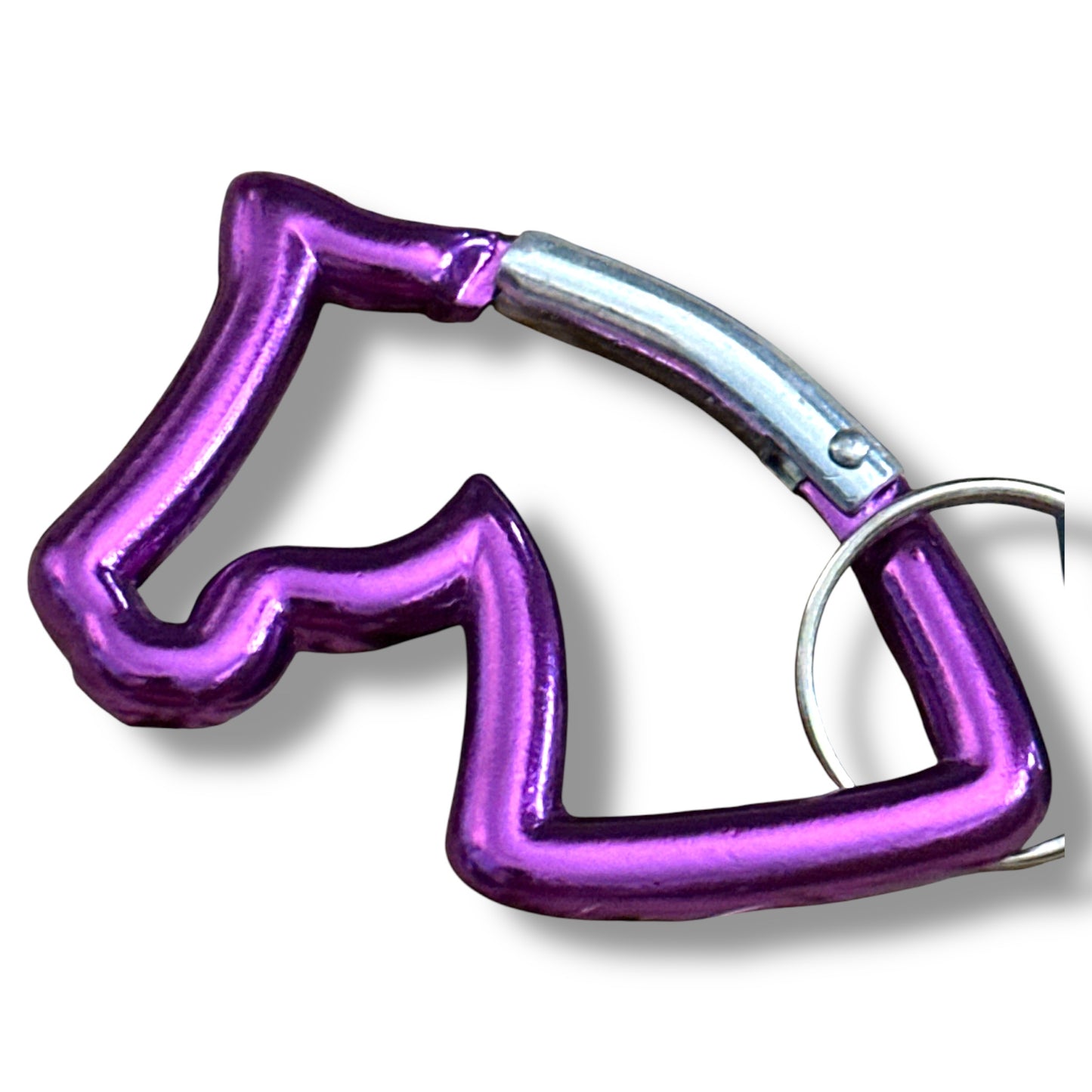 Horsehead Carabiner Keychain