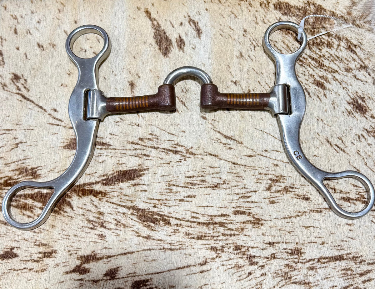 Used Classic Equine Low Port Correction Bit • 5” Mouth