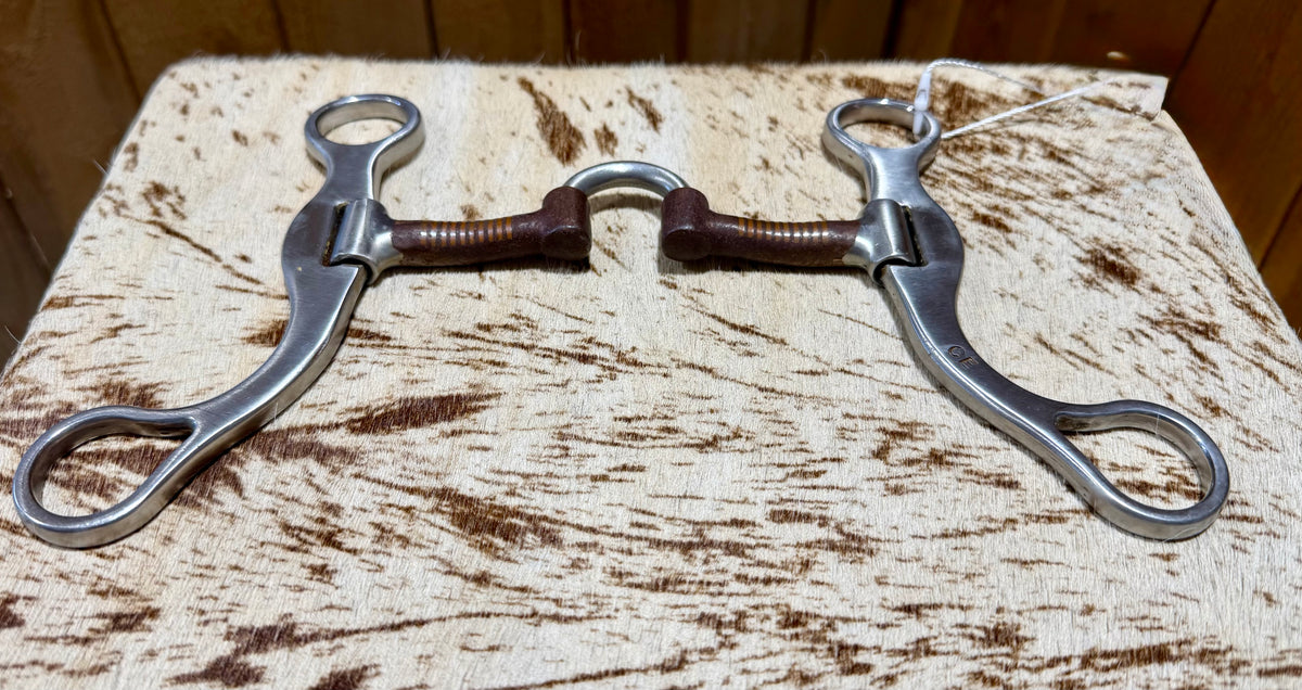 Used Classic Equine Low Port Correction Bit • 5” Mouth
