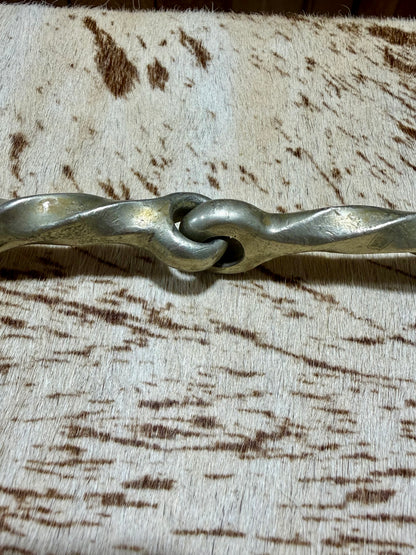 Used Nickel Slow Twist Loose Ring Snaffle • 5”