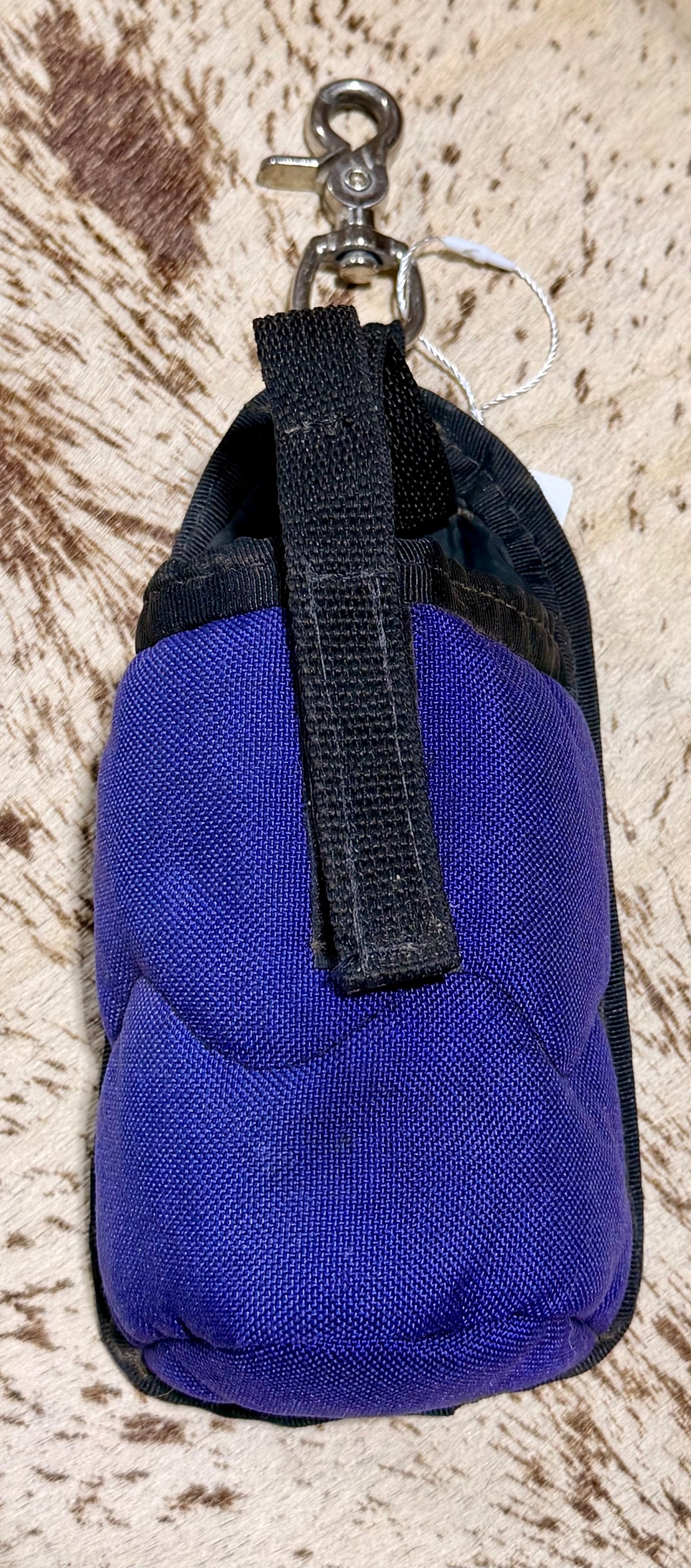 Parker Enterprises Padded Saddle Bottle Holder – Purple & Black