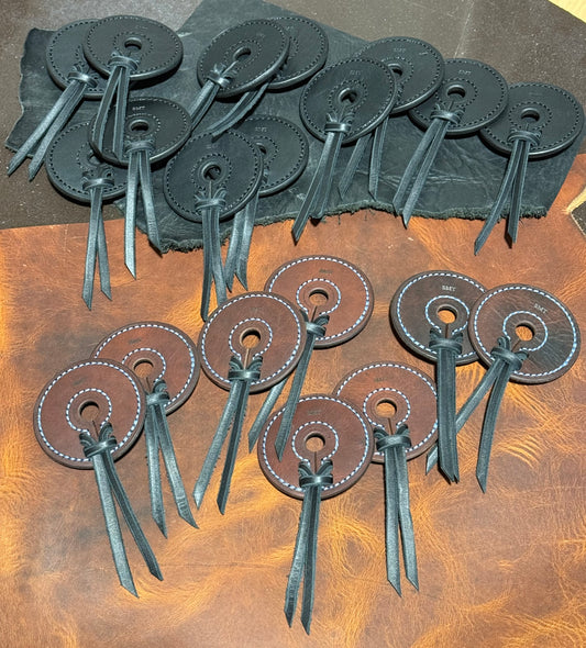 Hand-Stitched Leather Bit Guards
