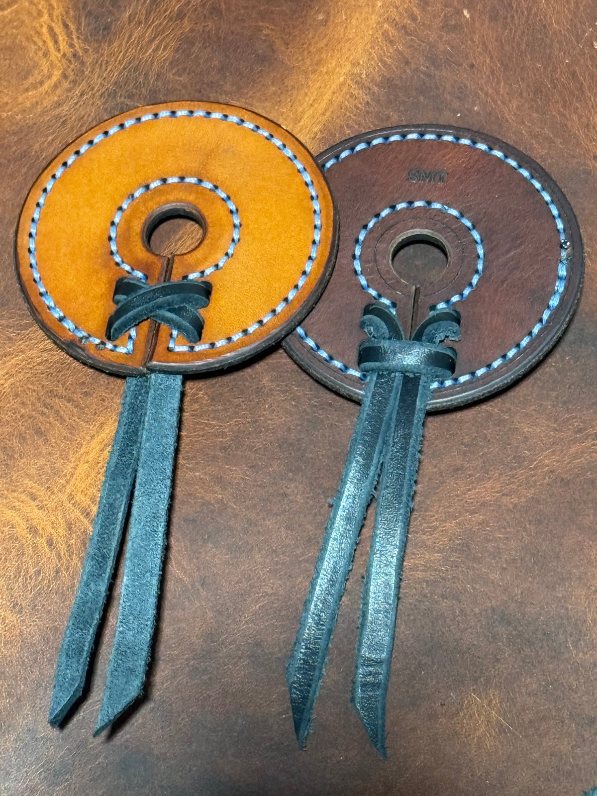 SMT Premium Hand-Stitched Leather Bit Guards