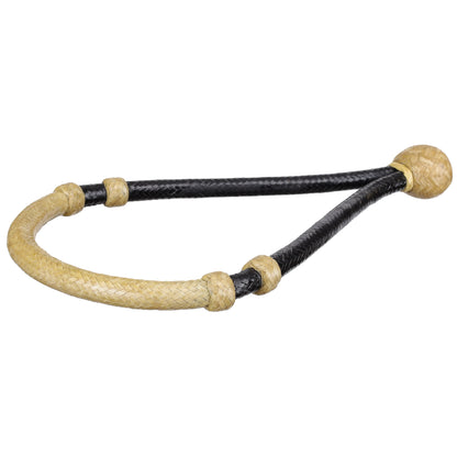 Raven Range Bosal – Black & Natural Rawhide