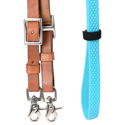 Rubber Grip Barrel Reins