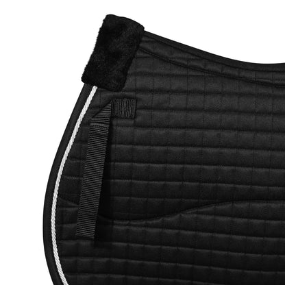 Couture Regal Saddle Pad with White Sherpa Fleece & CoolMax® Linings