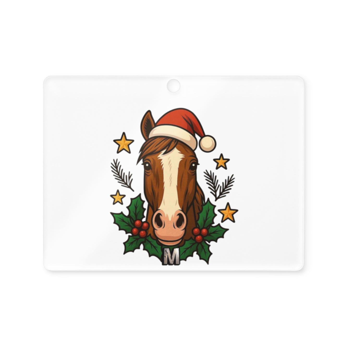 Sleigh Bells Are Ringing (Loper) Acrylic Holiday Ornament