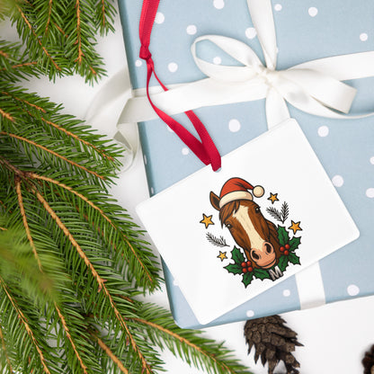 Sleigh Bells Are Ringing (Loper) Acrylic Holiday Ornament