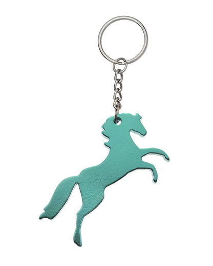 Rearing Horse Keychain