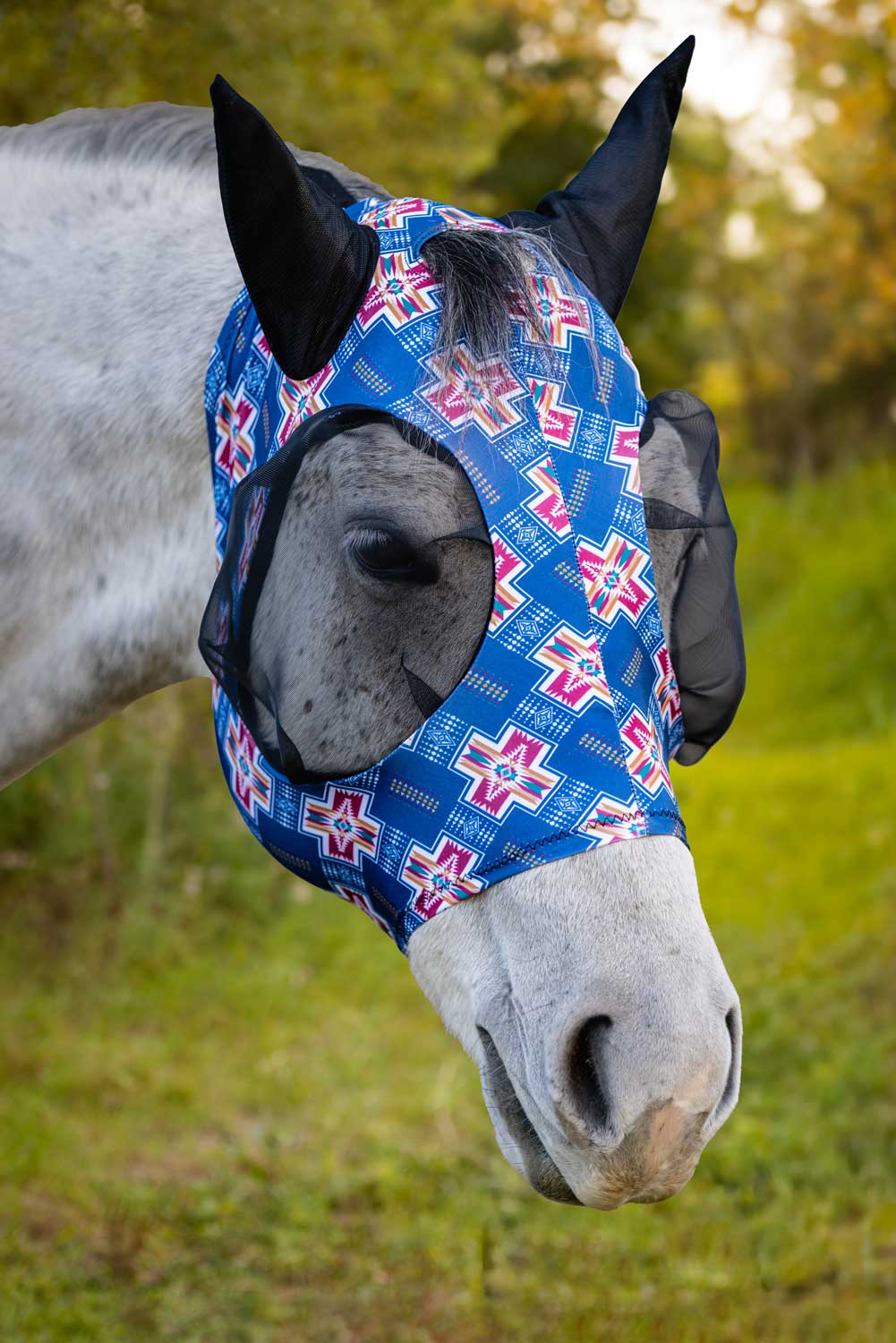 Lycra Fly Mask – Average Horse Size