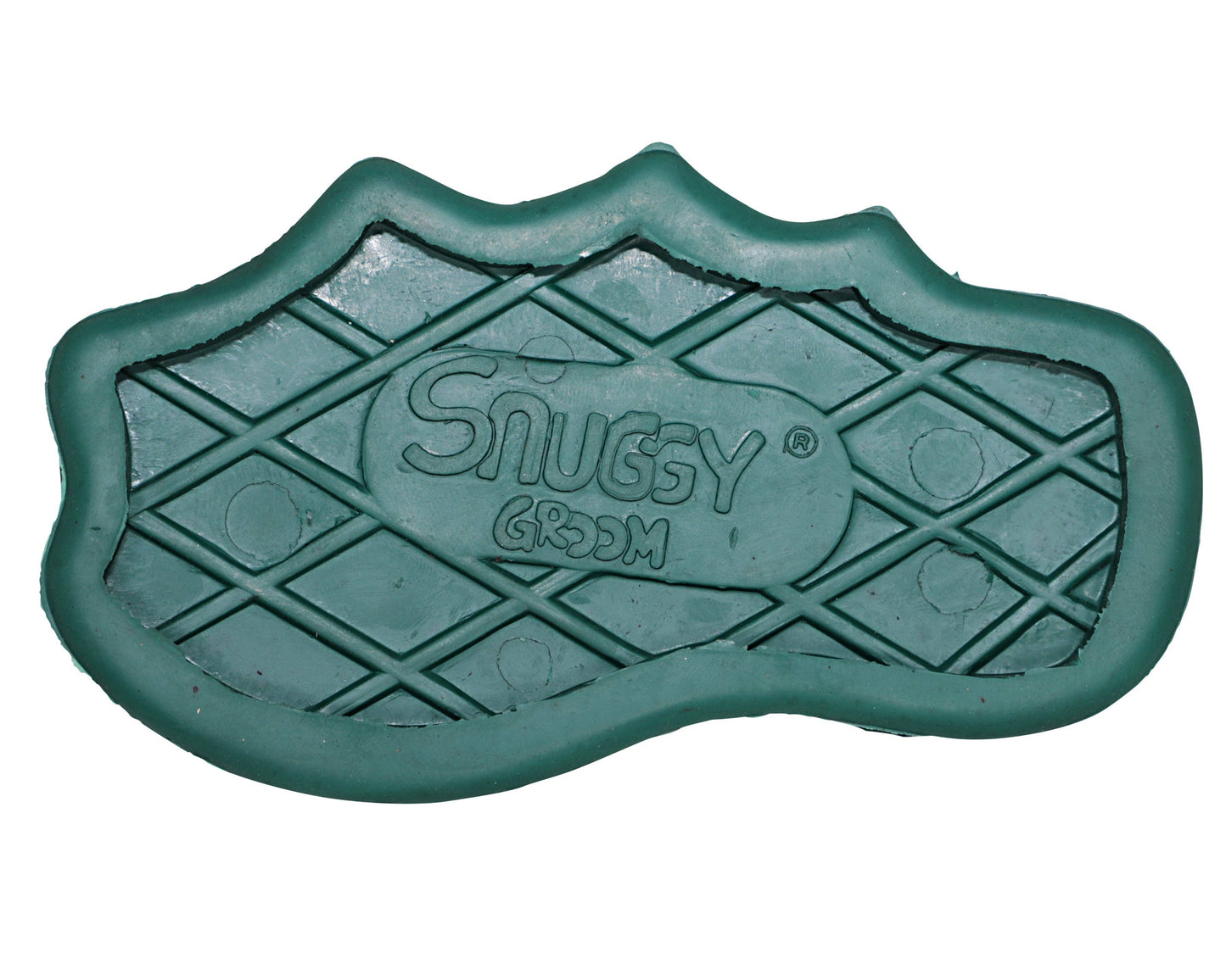 Snuggy Groomer Soft Teeth Rubber Curry