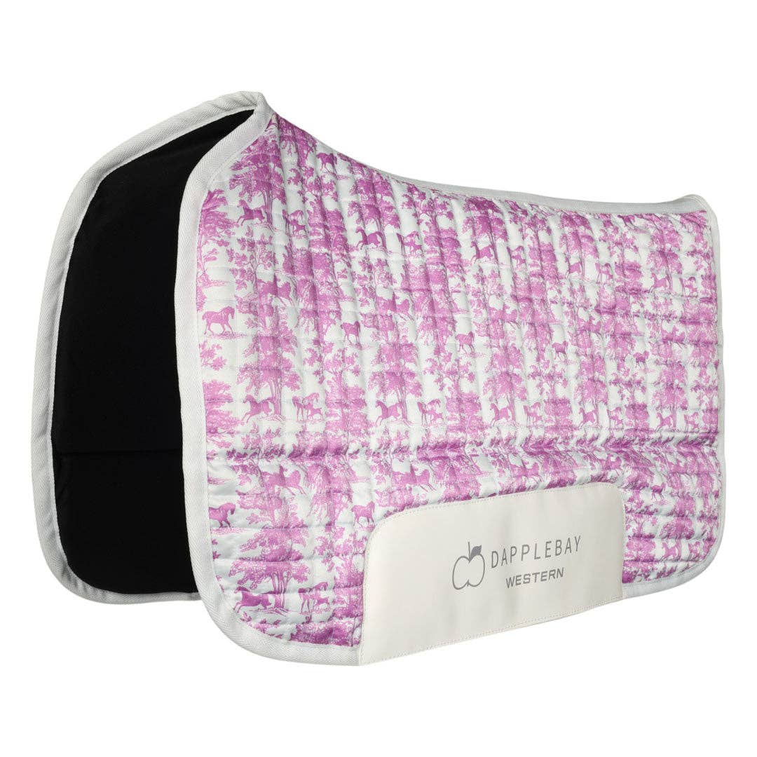 Dapplebay Toile Western Saddle Pad