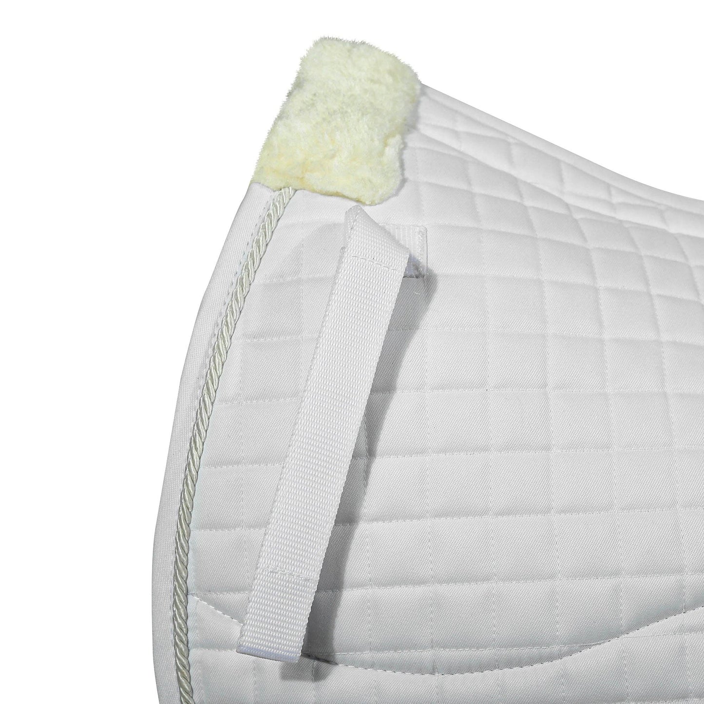 Couture Regal Saddle Pad with White Sherpa Fleece & CoolMax® Linings