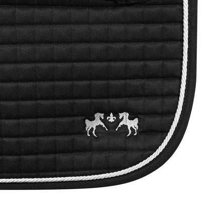 Couture Regal Saddle Pad with White Sherpa Fleece & CoolMax® Linings