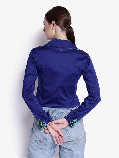 Ladies Hidden Zip Show Top – Women’s Show Shirt