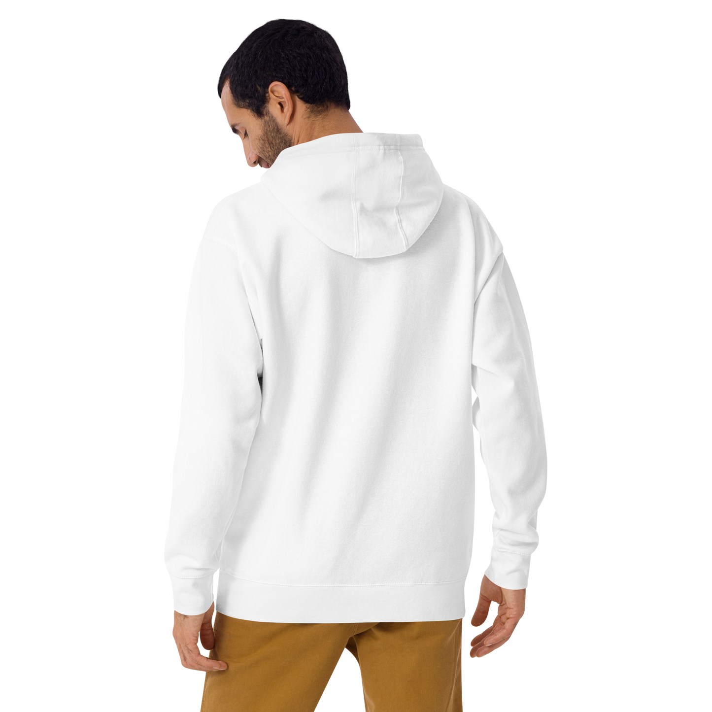 Live, Laugh, and Don’t Fall Premium Hoodie, Unisex
