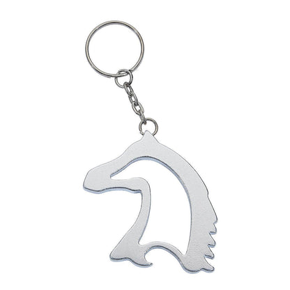 Horse Head Key Chain Bottle Opener