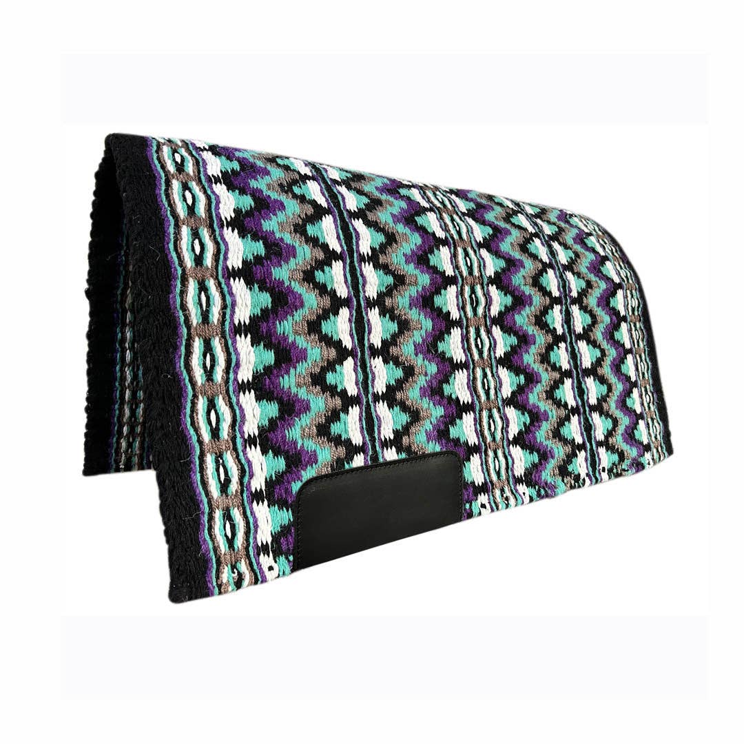 Double Weave Western Saddle Blanket 34" X 40"