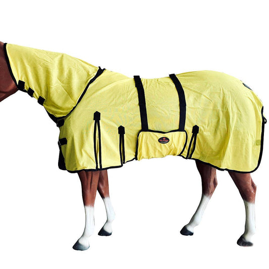 Yellow UV Protection Mesh Fly & Mosquito Summer Sheet