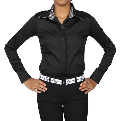 Hidden Zip Show Top – Youth Show Shirt