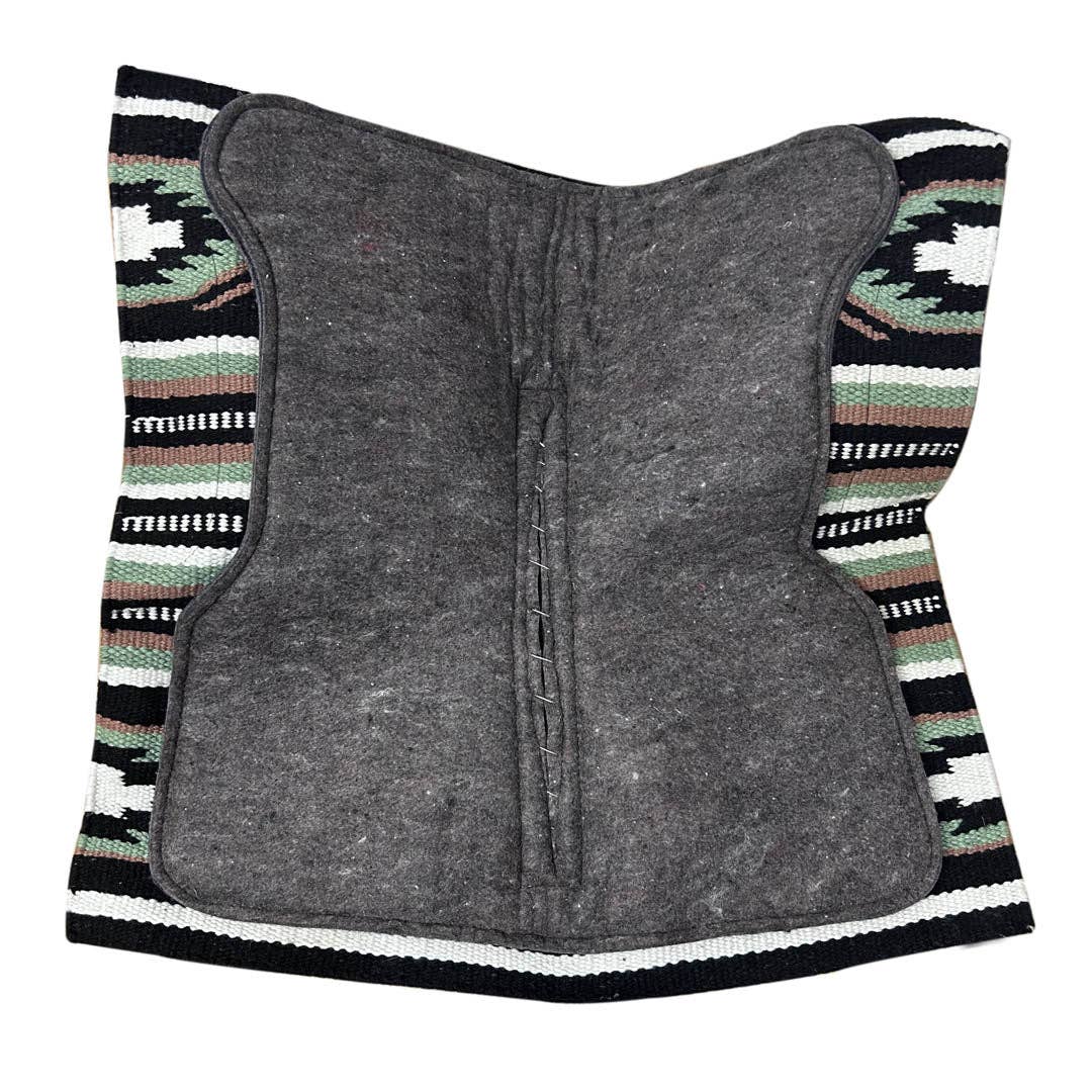 Classic Single Weave Wool Blend Western Saddle Pad – 34" x 36"