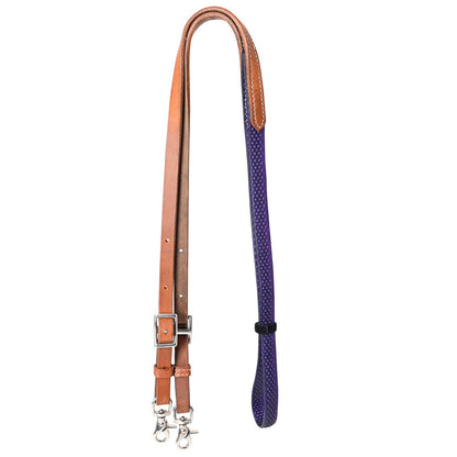 Rubber Grip Barrel Reins
