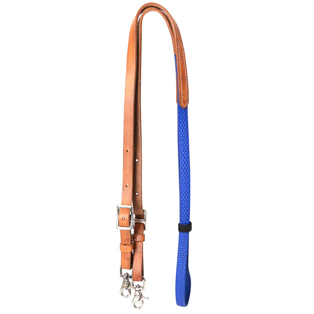 Rubber Grip Barrel Reins