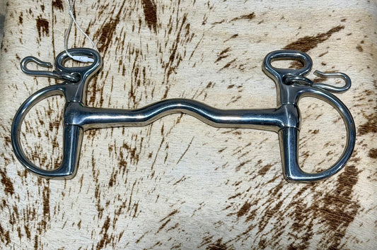 Dublin Low Port Kimberwick Bit • 5”